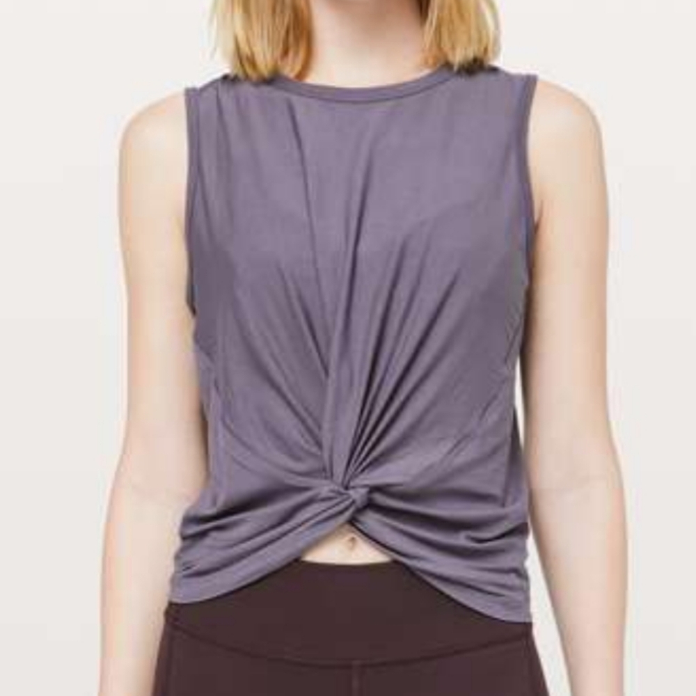 lululemon athletica Crescent Tank - Heathered Plum